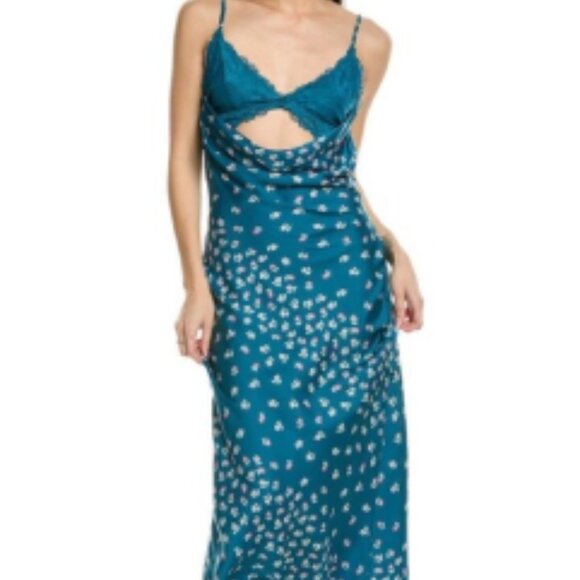 Free People Intimately Midi Slip Dress - Size Medium - With Tags - Picture 2 of 13